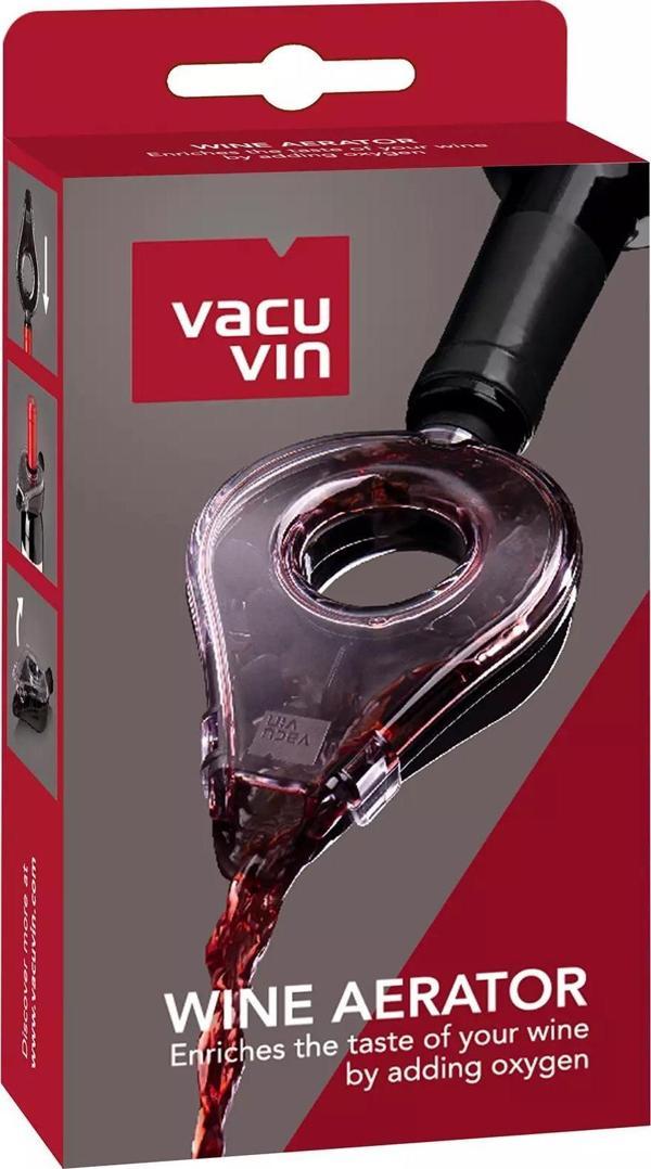 Vacu Vin Şarap Havalandırıcı, Gri, Kutulu - Image 1