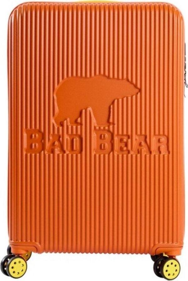 Bad Bear Logo Suıtcase Turuncu - Image 1