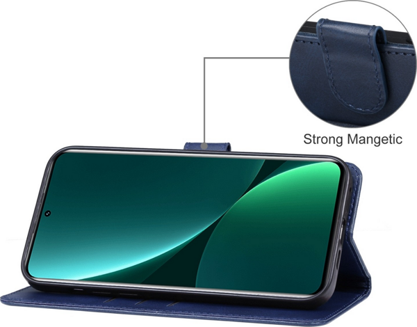 XİAOMİ REDMİ NOTE 10 4G KARTLIKLI CÜZDAN KILIF (DELUXE WALLET CASE)  LACİVERT - Image 1