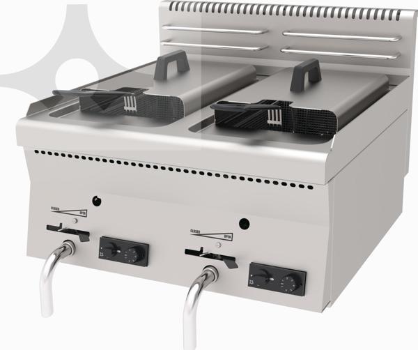 Atalay AGF-660 Gazlı 41 kg Fritöz 400x600x300 mm - Image 1