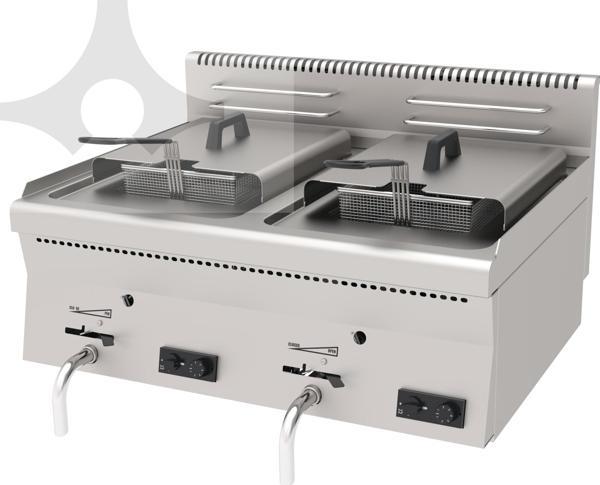 Atalay AGF-860 Gazlı 41 kg Fritöz 800x600x300 mm - Image 1