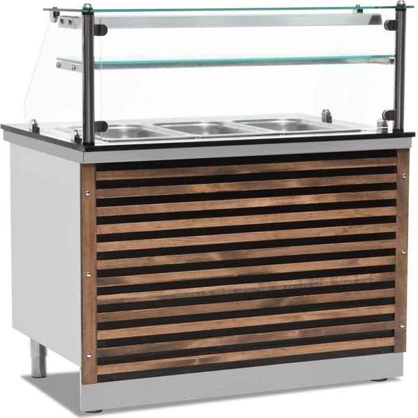 Empero EMP.BEH.05 Benmari Servis Ünitesi 2x1/1 GN Kapasiteli Elektrikli - Image 1