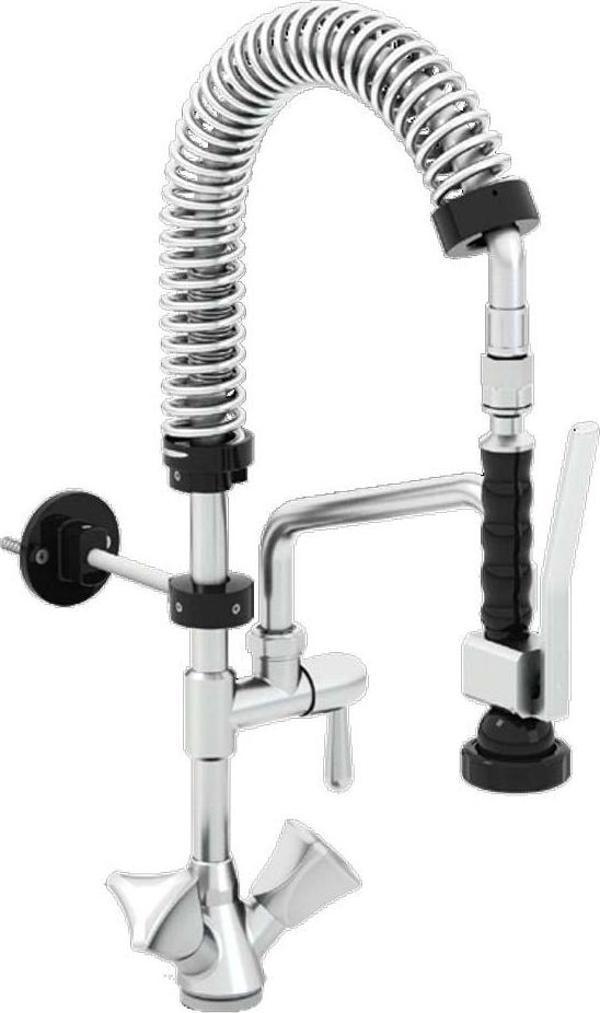 Cancan 510  MT06 Deluxe Mini Boy Ön Yıkama Duşu Tezgaha Monte + Ara Musluk - Image 1