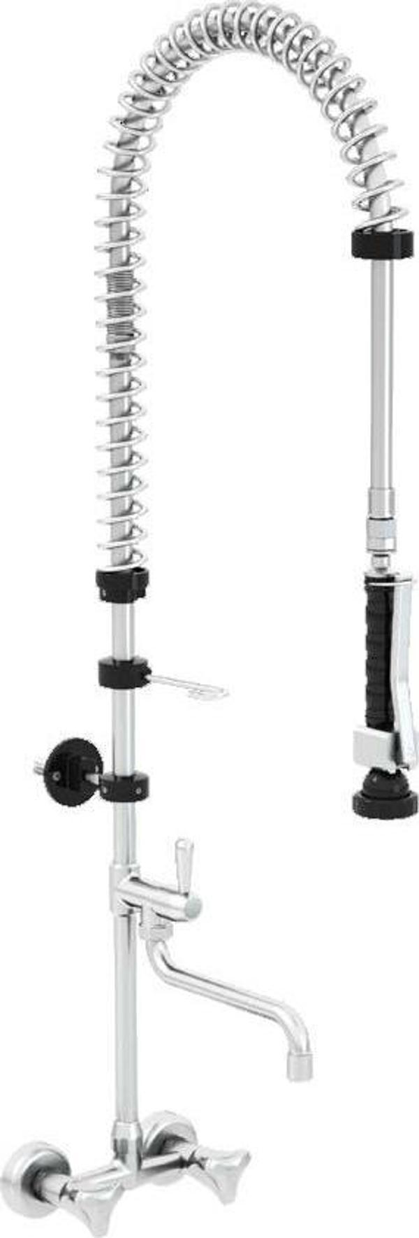 Cancan 513  MT04 Deluxe Ön Yıkama Duşu Duvara Monte + Ara Musluk - Image 1
