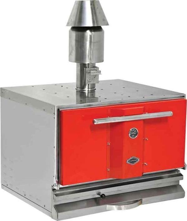 Empero EMP.PKF-50-K Profesyonel Kömürlü Fırın Kırmızı - Image 1