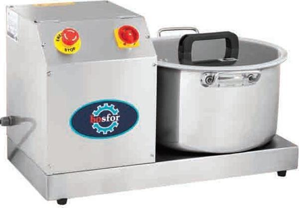 Bosfor UZK-02 - Et Sebze Parçalama (Zırh Kıyma) ve Humus Makinesi Set Üstü Model 220V 20 LT - Image 1