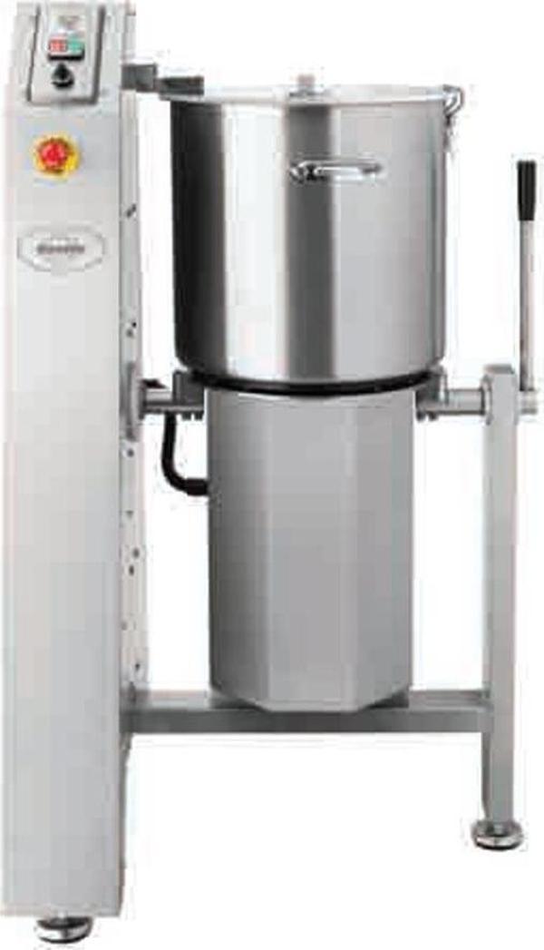 Bosfor UZK-20 - Et Sebze Parçalama (Zırh Kıyma) ve Humus Makinesi Devirmeli Model Çift Devirli 380V 20 LT - Image 1