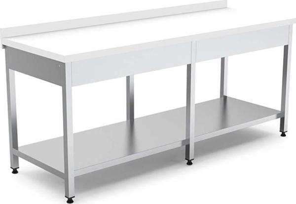 Empero EMP.PTT.70200 Alt Raflı Polietilen Çalışma Tezgahı 200x70x85 cm - Image 1