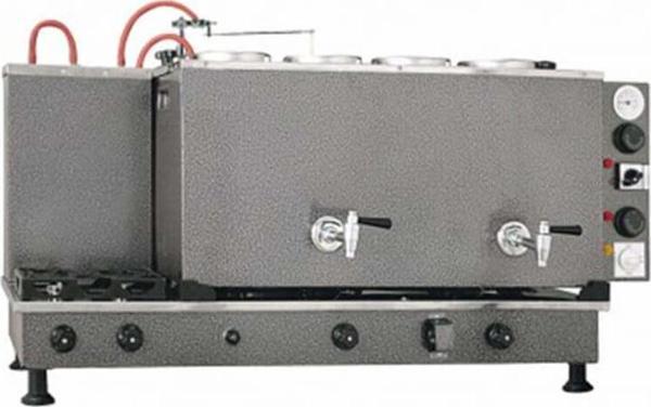 Sistem Çay Ocağı 4 Demlikli Tam Otomatik Statik, Elektrikli, LPG ve NG Uyumlu - Image 1