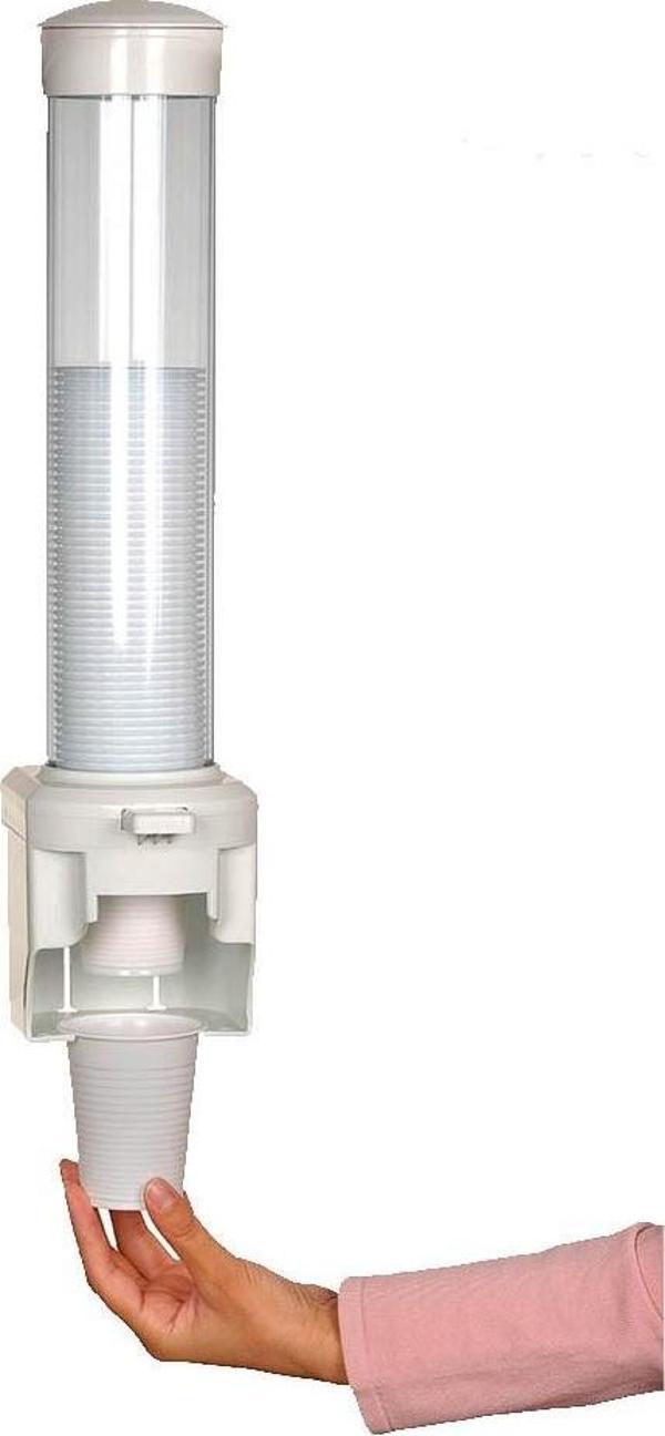 Tekno Bardaklık - 180 cc plastik pardak için - 71 mm - beyaz - Image 1