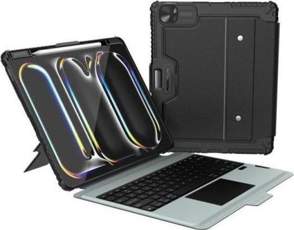 Nillkin NLK-0305 Bumper Rgb Işıklı Klavyeli iPad Kılıf iPad 10.2 2019/20/21 - Image 1