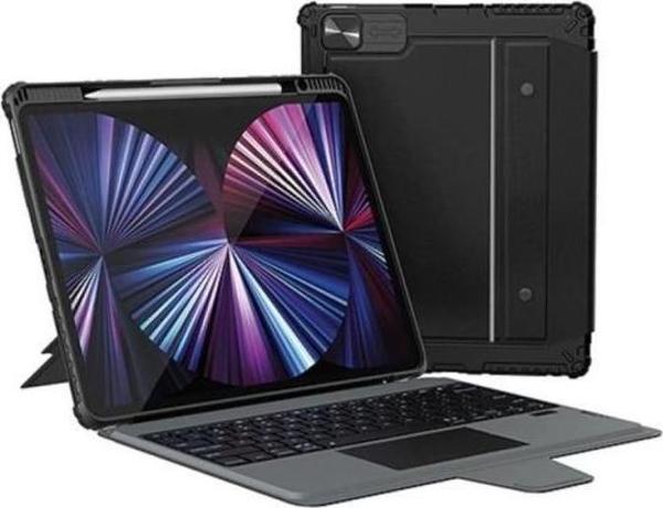 Nillkin NLK-0336 Bumper Rgb Işıklı Klavyeli iPad Kılıf iPad 12.9 2020/21/22 - Image 1