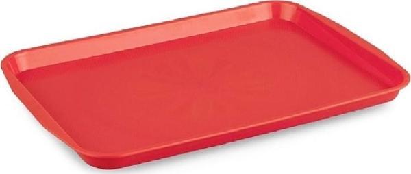 Kapp 46112736 Servis Tepsisi Plastik (ABS) 27x36 cm Kırmızı 20 Adet - Image 1