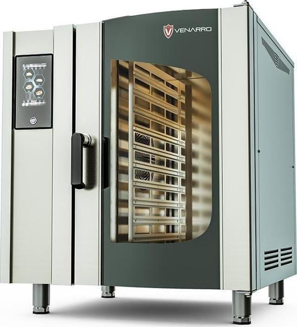 Venarro Freya DGF - K10D - Konveksiyonlu Fırın - Dijital - GN 1/1 - 10 Tepsi Kapasiteli - Doğalgazlı - Image 1