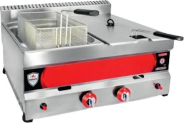 Mars MF-10+10G 10 Litre Fritöz Gazlı CE  - Image 1