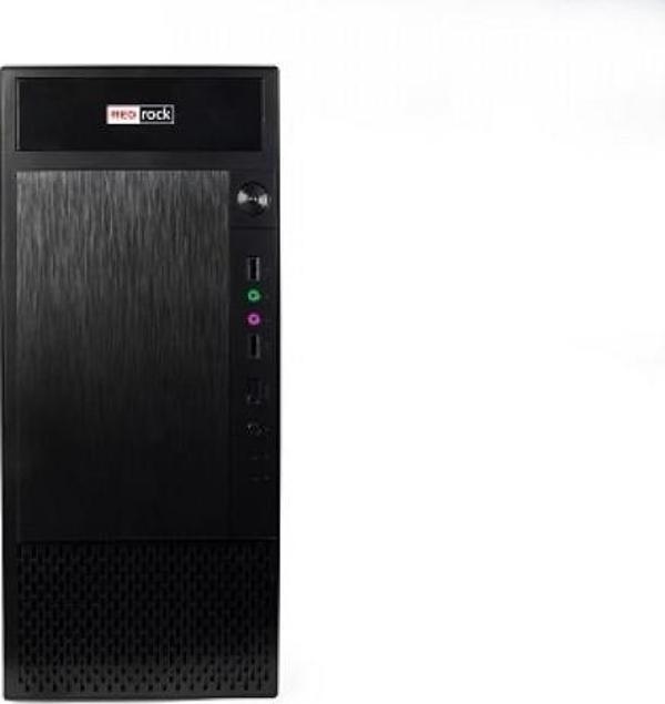 REDROCK T710BB PEAK 500W Siyah Mid Tower ATX Kasa - Image 1