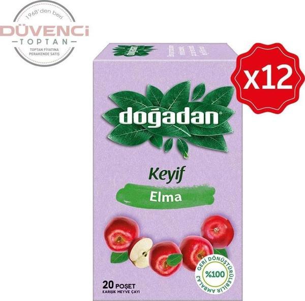 Doğadan Elma Çayı 20'li x 12 Adet - Image 1