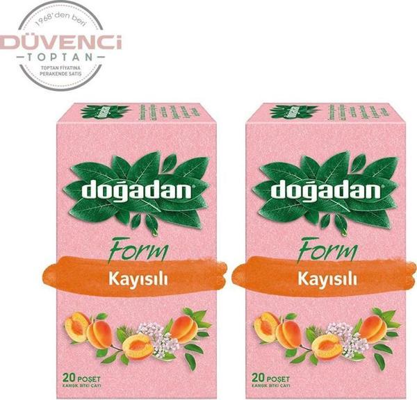 Doğadan Form Çay Kayısılı 20'li x 2 Adet - Image 1