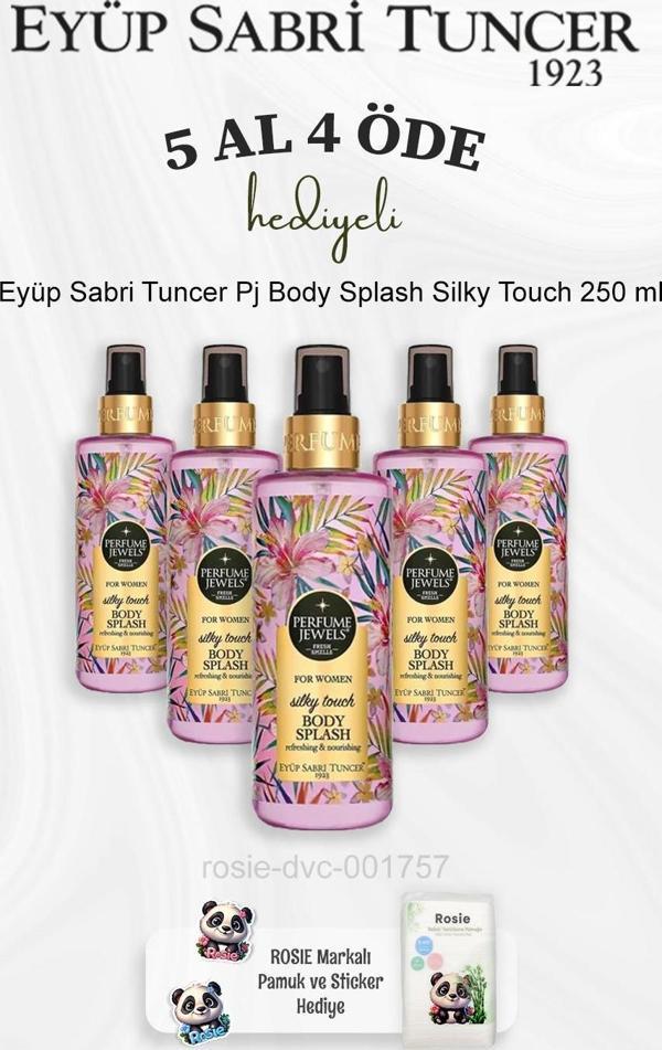 Eyüp Sabri Tuncer Pj Body Splash Silky Touch 250 ml 5 Al 4 Öde ve Rosie Pamuk - Image 1