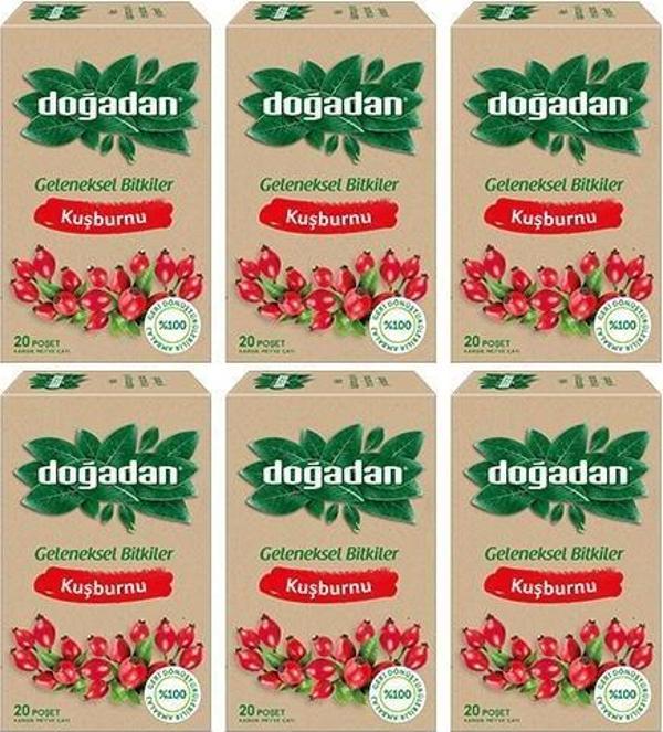Doğadan Kuşburnu Çayı x 6 adet - Image 1