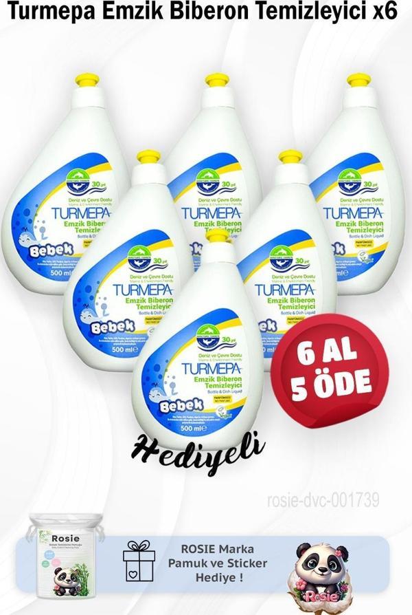 Turmepa 6 Al 5 Öde 500 ML Biberon Temizleyici ve Rosie Pamuk - Image 1