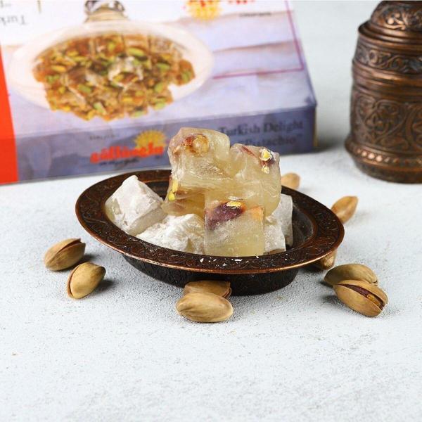 Baklavacı Güllüoğlu Fıstıklı Lokum 500 Gr - Image 1