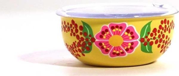 El Boyama 12 Cm Kapaklı Kase - Image 1