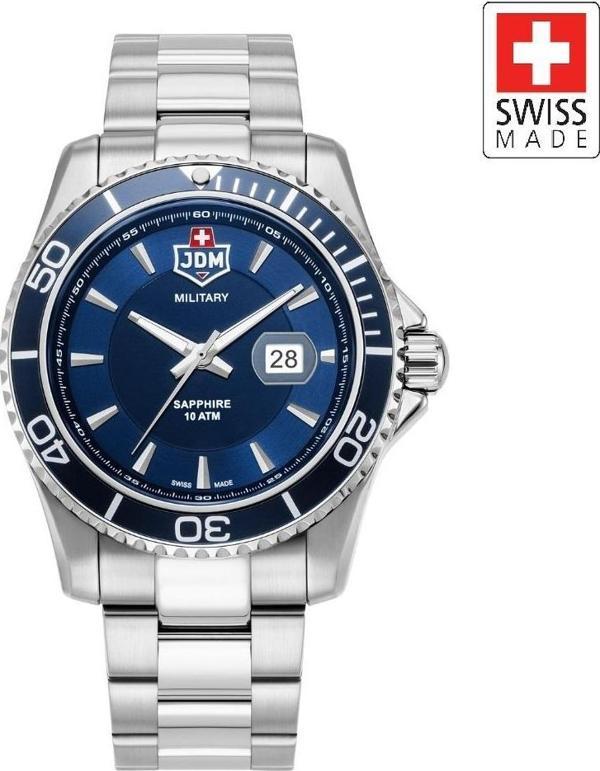 JDM MILITARY SAPPHIRE JDM-WG022-01 Erkek Kol Saati - Image 1