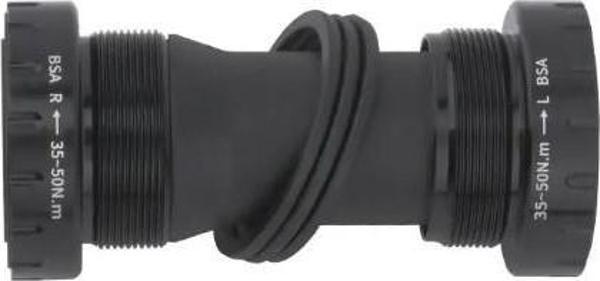  Hollowtech II Orta Göbek Mtb 68/73mm Alüminyum Çelik Rulman Hollowtech Orta Göbek Siyah - Image 1