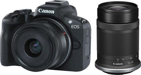 Canon EOS R50 RF-S 18-45mm + 55-210mm Lens Kit - Image 1