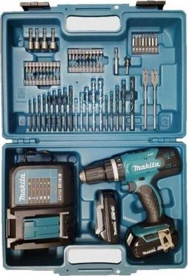 Makita Ddf453Syx1 Akülü Matkap Uç Setli - Image 1
