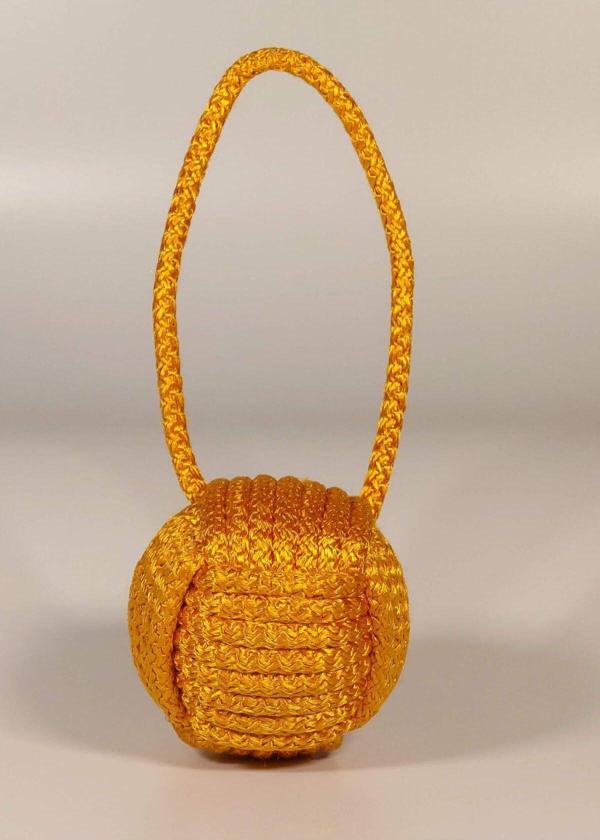 Holidog Köpek Diş Ipi Isırma Halatı Dayanıklı Orijinal Tenis Toplu El Yapımı At-Getir Çekiştirme Oyuncağı - Image 1