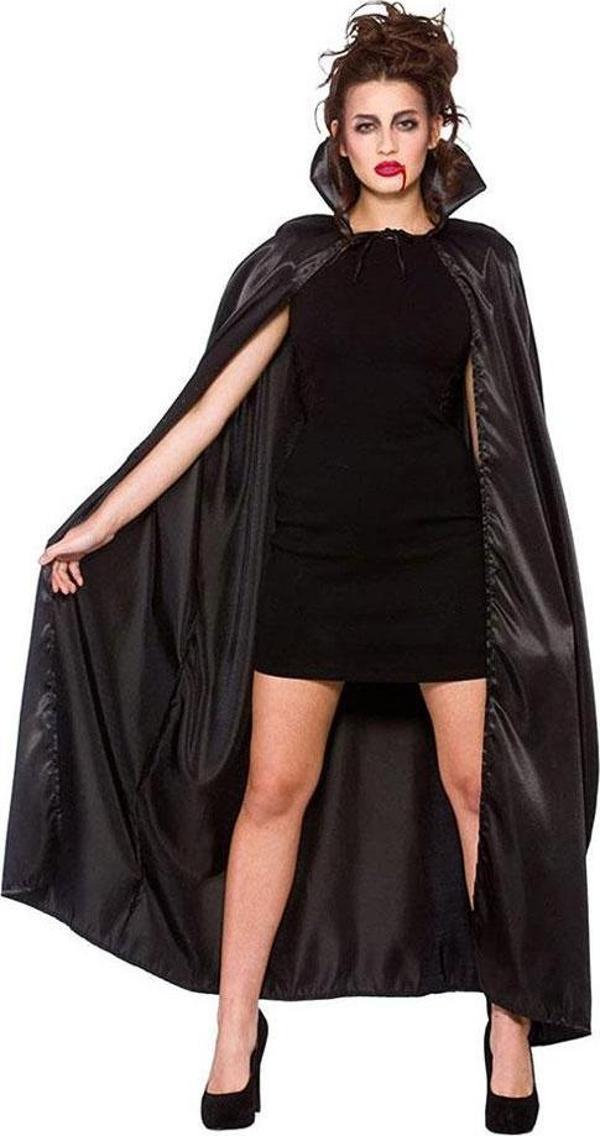 Siyah Yakalı Yetişkin Pelerin 120 cm - Image 1