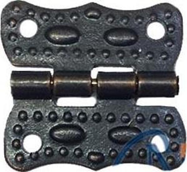 Papatya Menteşe - Küçük 20x20 mm, Antik, 100 Adet - Image 1