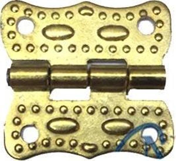 Papatya Menteşe - Küçük 20x20 mm, Sarı, 1 Adet - Image 1