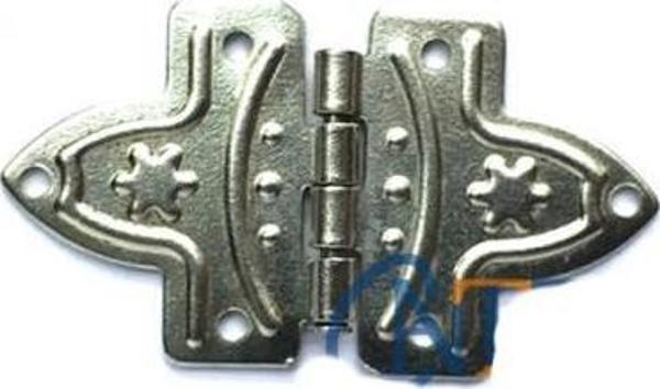 Yonca Menteşe - Küçük 17x32 mm, Nikel, 100 Adet - Image 1