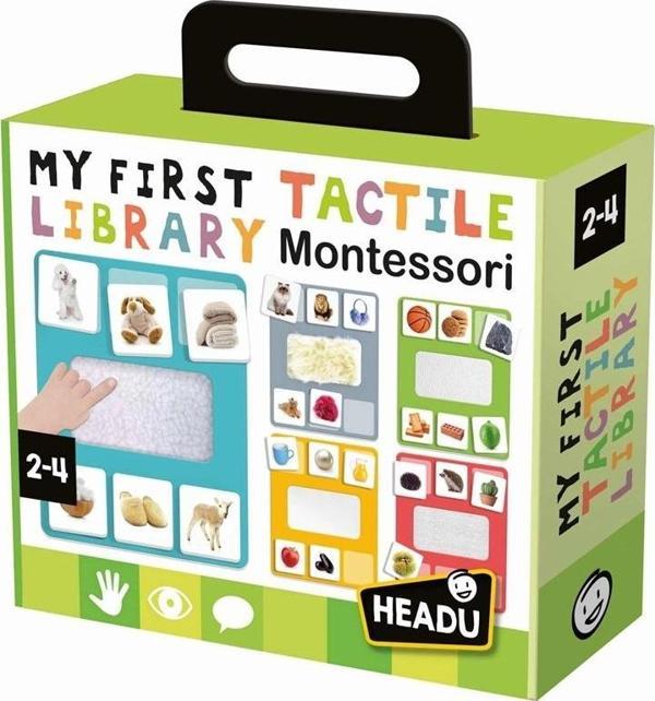 HEADU MY FIRST TACTILE LIBRARY MONTESSORI (2-4 YAŞ) - Image 1