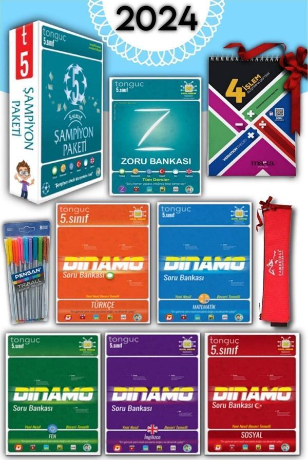 Tonguç Akademi 5. Sınıf Zoru Dinamo Şampiyon Paket - Tonguç Akademi - Image 1