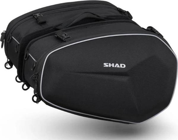 SHAD GENİŞLEYEBİLİR YAN ÇANTA SETİ 58LT UNIVERSAL X0SE482 - Image 1