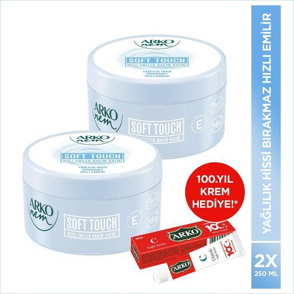 Arko Nem Hızlı Emilen Soft Touch Krem 2x250 Ml - Image 1