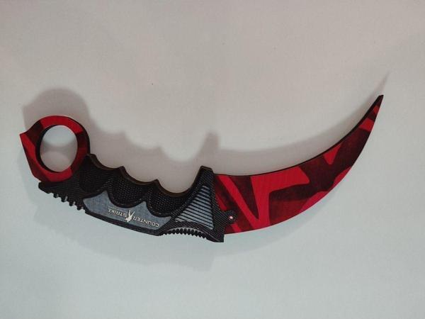 Deposundan Al Ahşap Cs-Go Slauther Karambit Oyuncak - Image 1