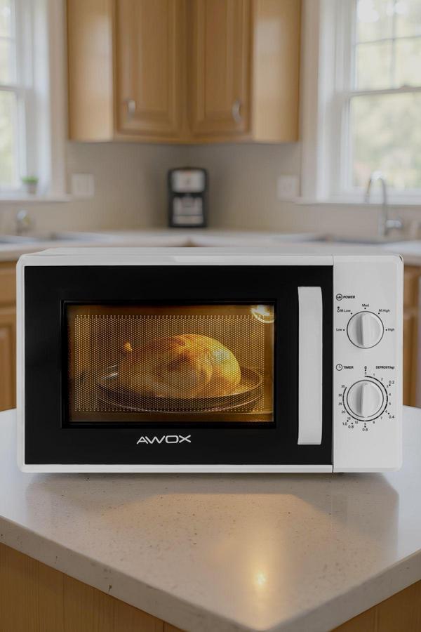 Awox Mikrodalga H20 Fırın 20 Lt Beyaz - Image 1