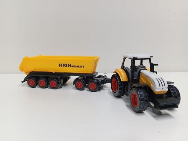 Farm 1:72 Traktör Sarı - Image 1