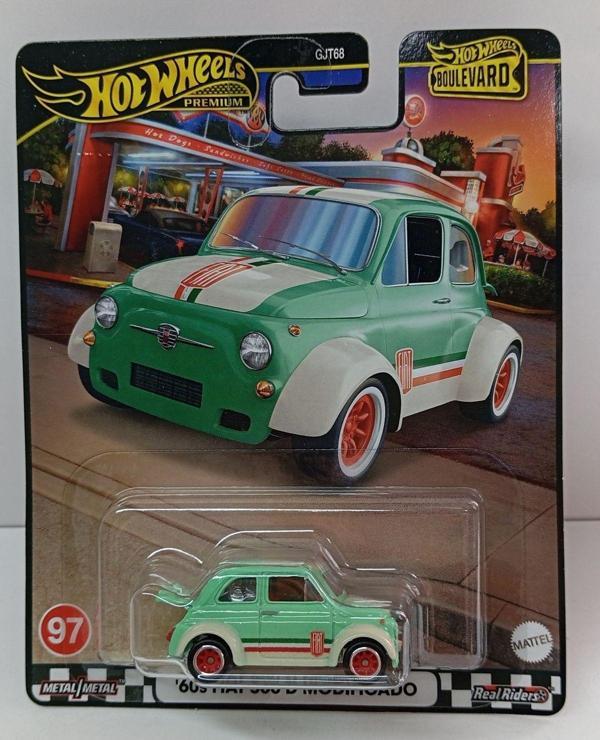 Hot Wheels Dianomi H. P 1:64 60'S Fiat 500 D Modifikado - Image 1