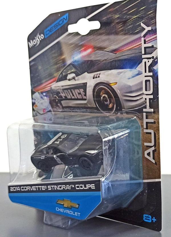 Maisto Desi10 1:64 2014 Corvette Stingray Coupe 911 Bagaj Kapağı Açılır - Image 1
