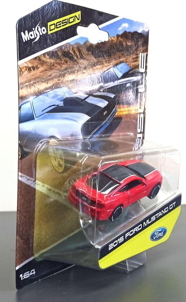 Maisto Desi10 1:64 2015 Kırmızı Ford M*Stang Gt - Image 1