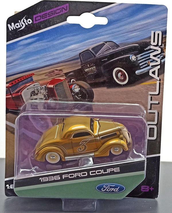 Maisto Desion 1:64 1936 Ford Coupe 3 - Image 1