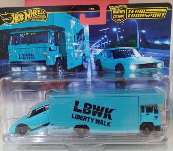 Hot Wheels 1:64 Team Transport Nissan Skyline 2000 Ve Tasıyıcı Kamyon - Image 1