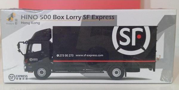 Tiny Hino 1:64 500Box Lorry Sf Express Kamyon (8 Cm Uzunluğunda - Image 1
