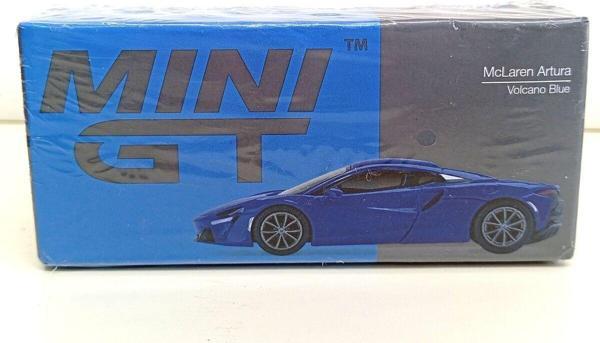 Tsm 1:64 Mc Laren Artura Volcano Blue - Image 1
